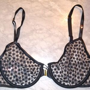 Victoria's secret unlined DEMI/ DEMI non double 36DD lace new